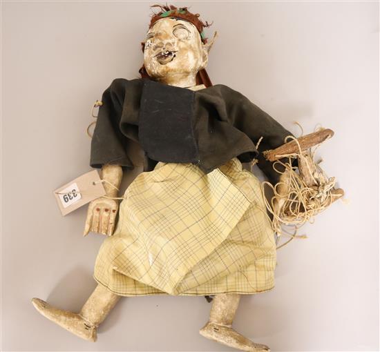 A puppet H.41cm